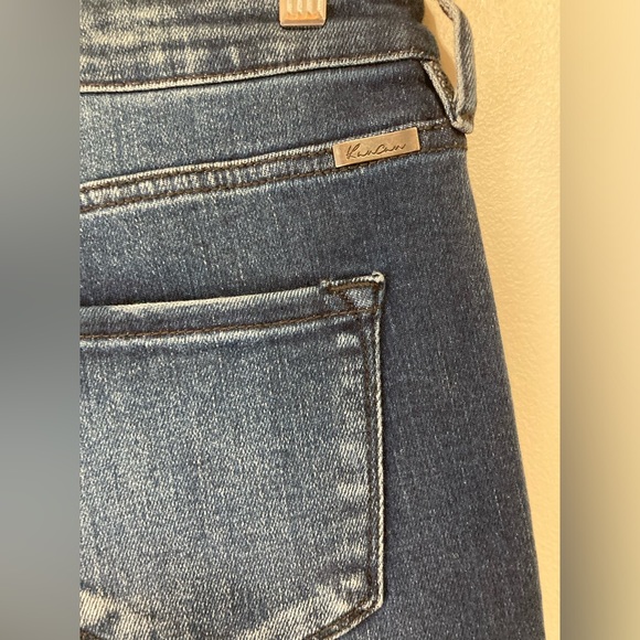 KanCan Dark Wash Stretch Distressed High Rise Skinny Jeans 27 - Picture 9 of 11